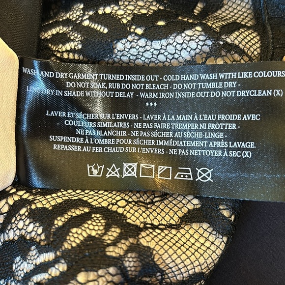 Keepsake Strange Desire Playsuit Romper,Black&Lace,Sleeveless-Zipper Closure-Sm - Picture 10 of 10